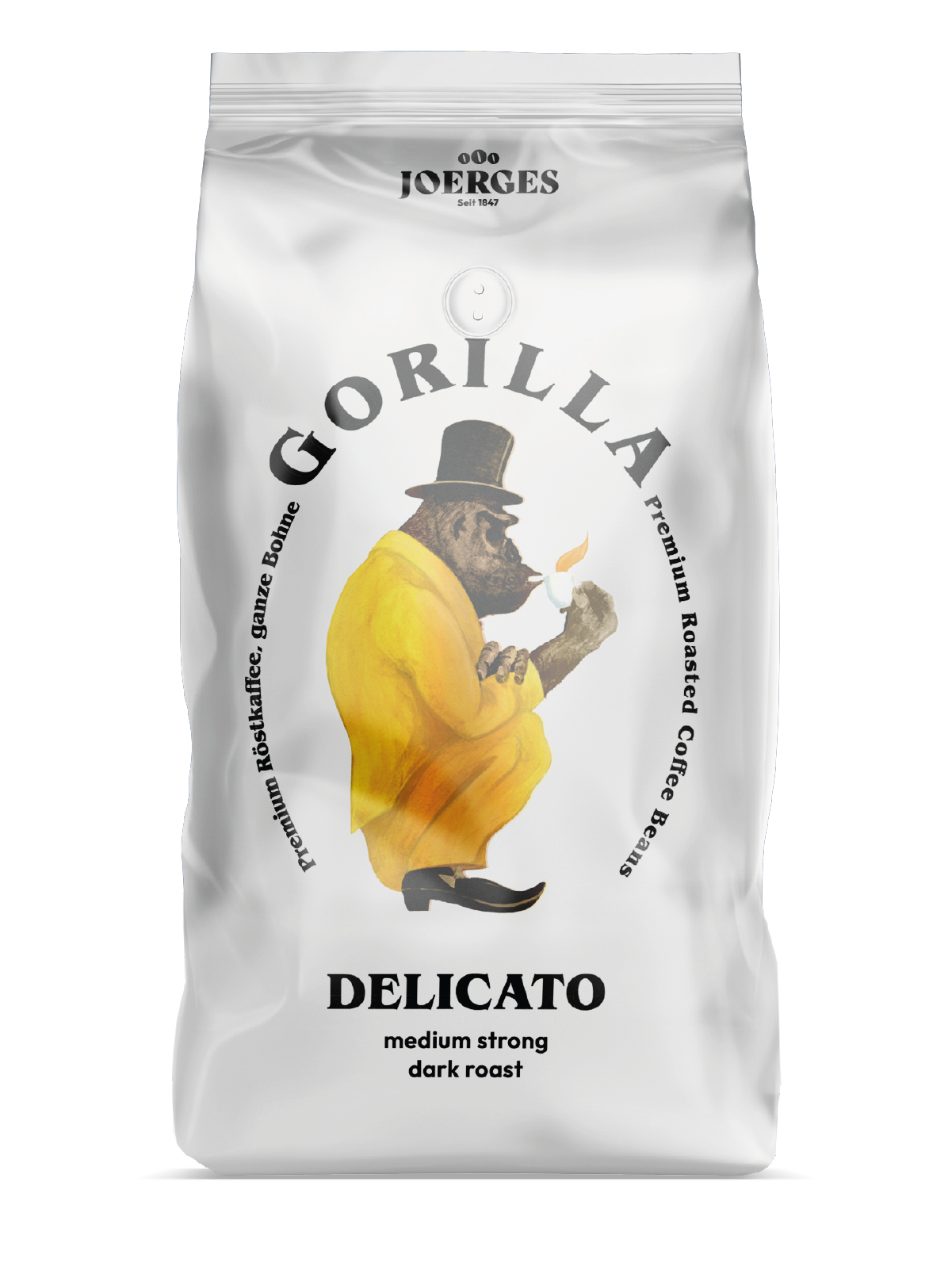 Gorilla Espresso Delicato (weiß)