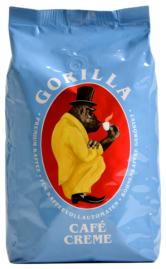 12x 1 Kilo Gorilla Café Creme (blau) *frisch geliefert*